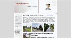 Desktop Screenshot of adlingtontowncouncil.co.uk